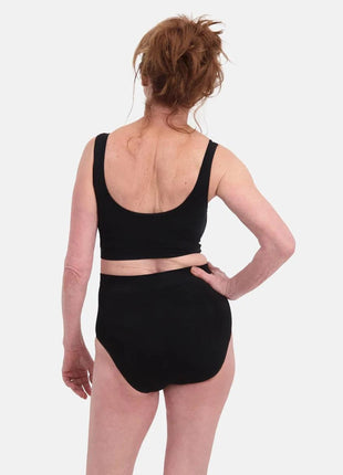 Bamboo Basics bh topje seamless knitted padded bra black dames FLEUR-001 Bamboo Basics brassière seamless knitted padded bra black femmes
