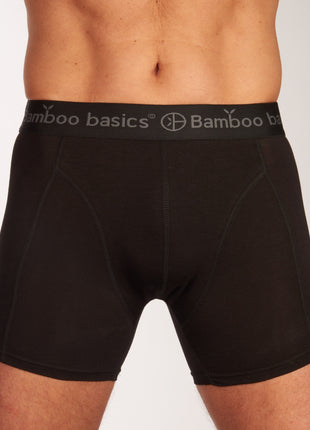 Bamboo Basics short 3 pack knitted boxershorts black heren RICO-009 Bamboo Basics boxer lot de 3 knitted boxershorts black hommes
