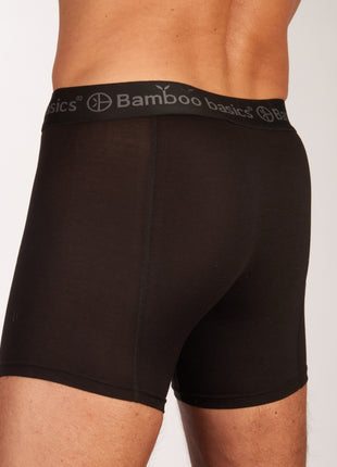 Bamboo Basics short 3 pack knitted boxershorts black heren RICO-009 Bamboo Basics boxer lot de 3 knitted boxershorts black hommes
