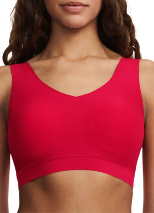 Chantelle bh topje softstretch padded top poppy red dames C16A10-0YU Chantelle brassière softstretch padded top poppy red femmes
