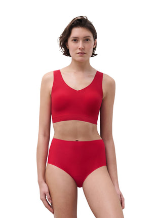 Chantelle bh topje softstretch padded top poppy red dames C16A10-0YU Chantelle brassière softstretch padded top poppy red femmes