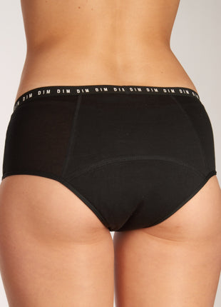 Dim menstruatie slip period panty protect high flow black dames D0AYB-0HZ Dim slip menstruel period panty protect high flow black femmes
