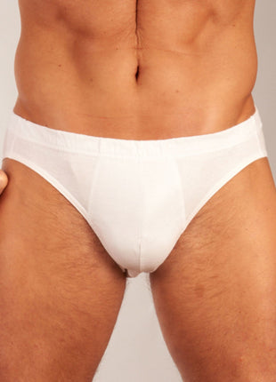 Dulcia slip 6 pack atletic cotton mini white heren 905-8880-white-x6 Dulcia slip lot de 6 atletic cotton mini white hommes