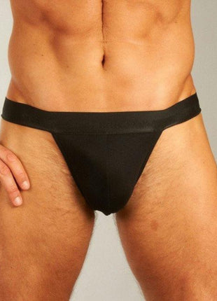 Hom slip classic tanga briefs black heren 400413-0004 Hom slip classic tanga briefs black hommes
