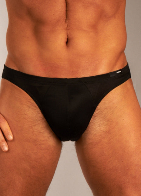 Hom slip premium cotton comfort micro briefs black heren 359699-0004 Hom slip premium cotton comfort micro briefs black hommes
