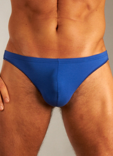 Hom string freddy g-string blue heren 400202-00BI Hom string freddy g-string blue hommes

