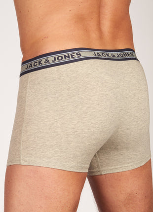 Jack & Jones short 5 pack jacoliver trunks multi heren 12165348-3228265 Jack & Jones boxer lot de 5 jacoliver trunks multi hommes
