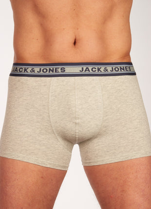 Jack & Jones short 5 pack jacoliver trunks multi heren 12165348-3228265 Jack & Jones boxer lot de 5 jacoliver trunks multi hommes
