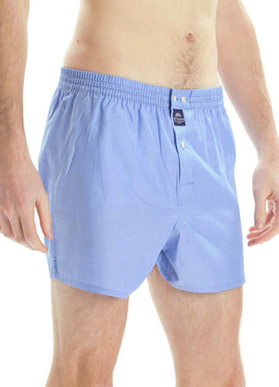 McAlson wijde boxershort classic baby blue heren M0200 McAlson caleçon classic baby blue hommes

