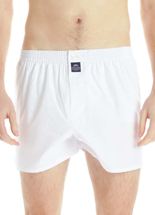 McAlson wijde boxershort classic white heren M0100 McAlson caleçon classic white hommes
