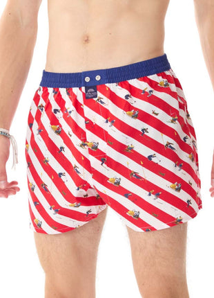 McAlson wijde boxershort down the slopes red heren M5036 McAlson caleçon down the slopes red hommes
