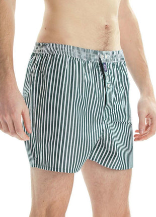 McAlson wijde boxershort striped green heren M0243 McAlson caleçon striped green hommes
