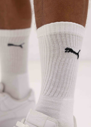 Puma sokken 9 paar crew sock white / grey / black heren 701219013-002 Puma chaussettes 9 paires crew sock white / grey / black hommes