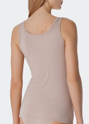 Schiesser topje 2 pack modal essentials tank tops sand dames 162896-410 Schiesser caracos lot de 2 modal essentials tank tops sand femmes
