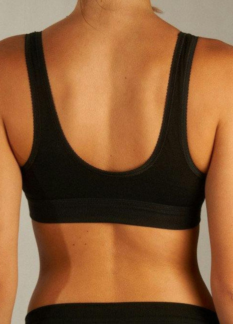 Sloggi bh topje double comfort top black dames 10022574-0004 Sloggi brassière double comfort top black femmes
