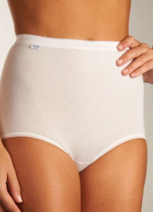 Sloggi slip basic+ maxi cotton white dames 10005037-0003 Sloggi slip basic+ maxi cotton white femmes
