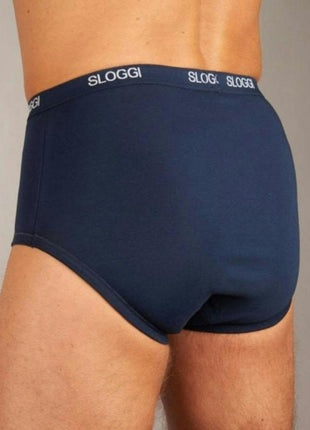 Sloggi slip basic maxi night blue heren 10004713-0080 Sloggi slip basic maxi night blue hommes
