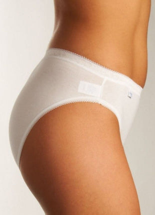 Sloggi slip basic+ tai cotton white dames 10005039-0003 Sloggi slip basic+ tai cotton white femmes
