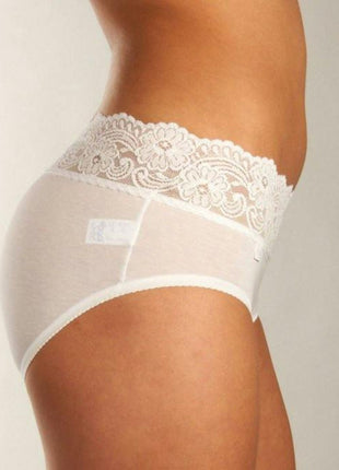Sloggi slip romance midi white dames 10031896-0003 Sloggi slip romance midi white femmes
