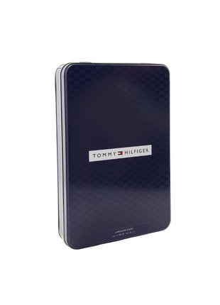 Tommy Hilfiger sokken 6 paar tin giftbox birdey sock navy heren 701235373-001 Tommy Hilfiger chaussettes 6 paires tin gigfbox birdey sock navy hommes